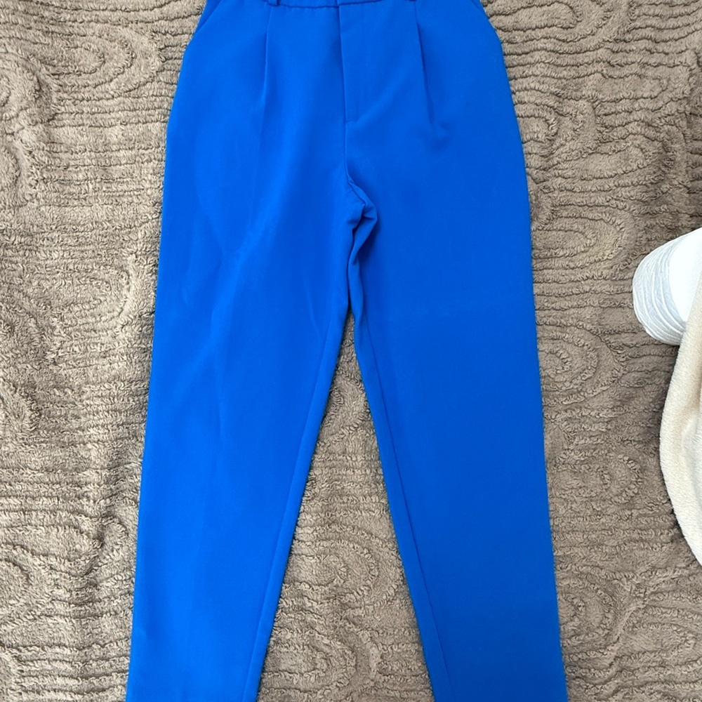 Zara Royal Blue Trousers